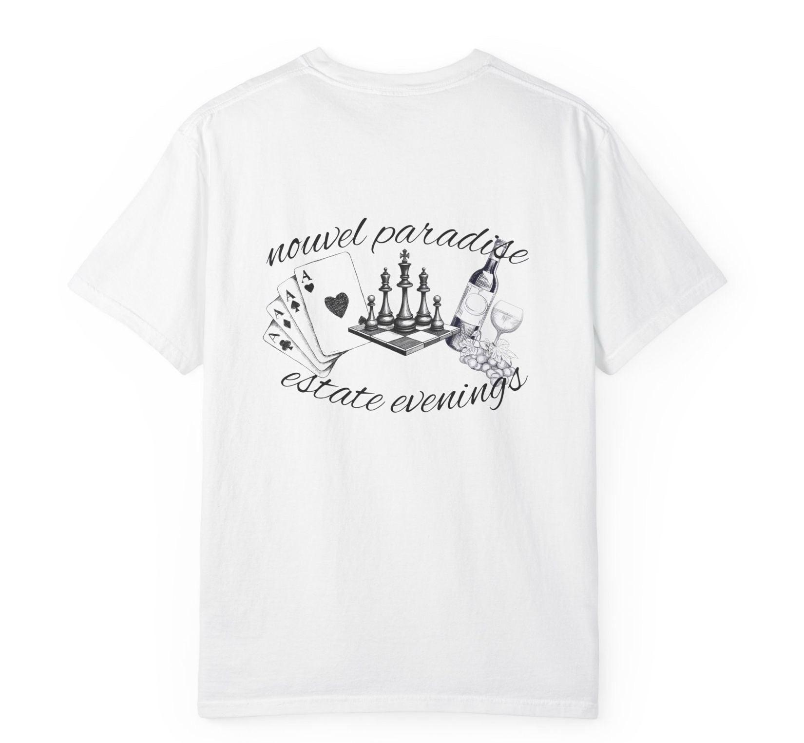 Nouvel estate evenings white t-shirt t-shirt (white)