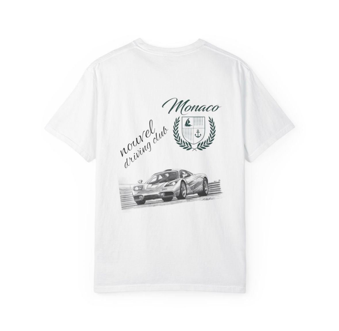 Nouvel driving club Monaco t-shirt (white)
